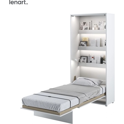 Dig-net nábytok Lenart Bed Concept BC-03p biely lesk