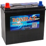 ROSSBAT Premium 45Ah 360A left+
