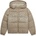 GUESS Зимно яке за момче в бежово с лога Guess и голям бял надпис