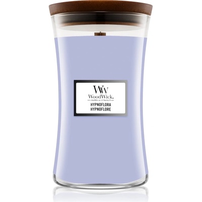 WoodWick Hypnoflora ароматна свещ с дървен фитил 610 гр