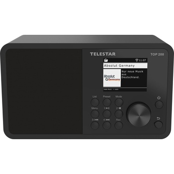 TELESTAR TOP200 Black Digital радио DAB + (5700200)