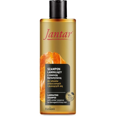 Farmona Jantar Amber Essence šampon na poškozené vlasy s ceramidy 300 ml