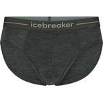 Icebreaker Мъжко мериносово термобельо Icebreaker Anatomica Briefs Merino base layer - Jet Heather - размер XL (015-0434-2914)