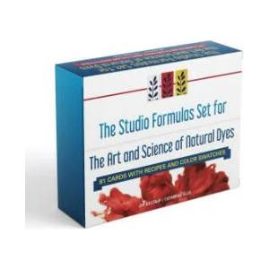 The Studio Formulas Set for the Art and Science of Natural Dyes: 84 Cards with Recipes and Color Swatches (ISBN: 9780764366185)