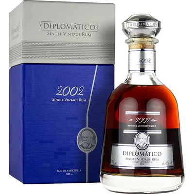 Diplomático Single Vintage 2002 43% 0,7 l (kartón)