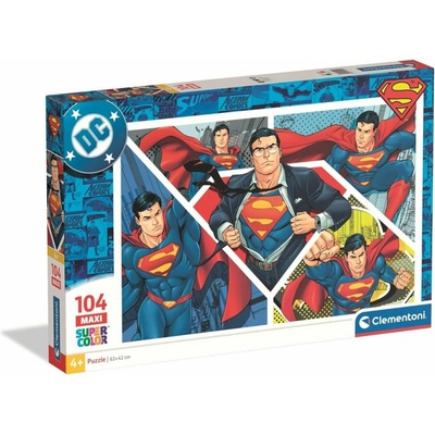 CLEMENTONI Superman MAXI 104 dielov