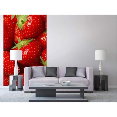 Dimex MS-2-0241 vliesová fototapeta na zeď Jahody rozmery 150 x 250 cm