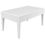 Horecano SI-Маса ратан за шезлонг 92х53хh45cm. "MIAMI" БЯЛА (855) (014217)