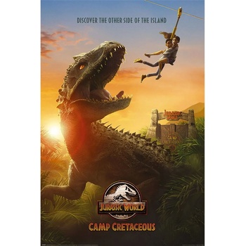 Image 1 of NNM плакат jurassic world -camp cretaceous - teaser - pp34920