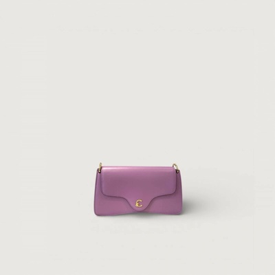 Coccinelle C-ME CALF COCKER kožená mini bag Jellyfish