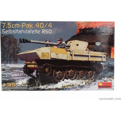 Miniart Tank Pak 40/4 Selbstfahrlafette Rso Military / 1:35