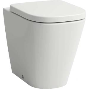 Laufen Meda - Тоалетна с висока седалка, отводна система „Vario, без рамка, бяла H8231110000001 (H8231110000001)