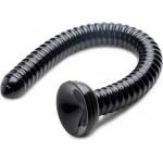 XR Brands Hosed Anal Snake Ribbed Hose 19 Inch Black
