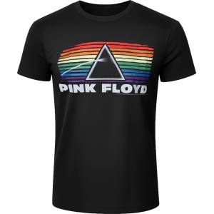 NNM мъжка тениска Pink Floyd - Prism Painted Bars - Black - 52106500