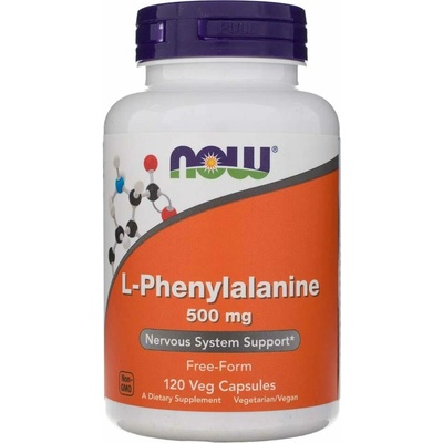 Now Foods L-fenylalanín 500 mg 120 veg. kapsúl