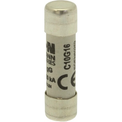 C10G16 Válcová pojistka GG 500V AC 16A C10(10,3x38mm)