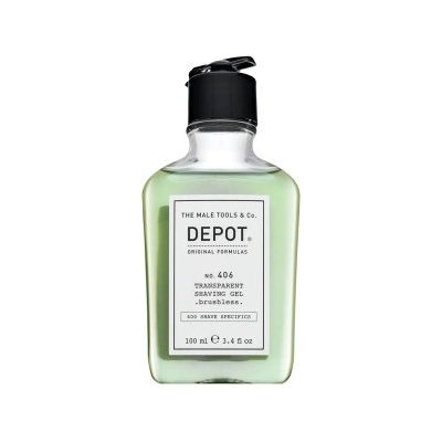 Depot гел за бръснене No. 406 Transparent Shaving Gel 100 ml