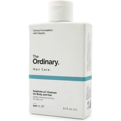 THE ORDINARY - Sulphate 4% Cleanser for Body and Hair - šampón na telo a vlasy 240 ml