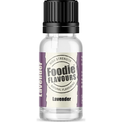Foodie Flavours Prírodné koncentrované aróma 15 ml levandule