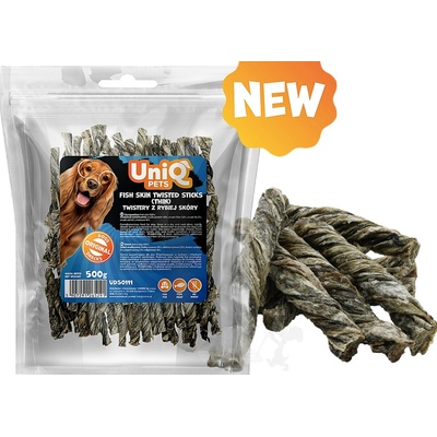 UNIQ PETS Kroucené rybí tyčinky 500 g houževnaté