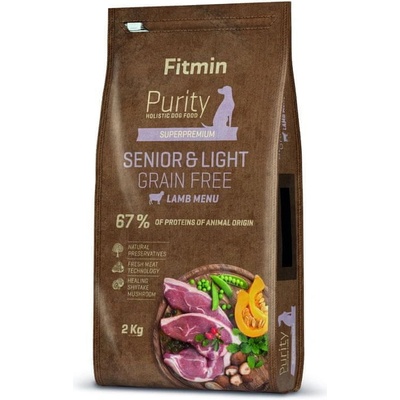 Fitmin Purity GF Senior & Light Lamb jahňacie 2 kg