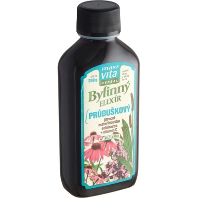 Maxi Vita bylinný elixír priedušky 200 ml