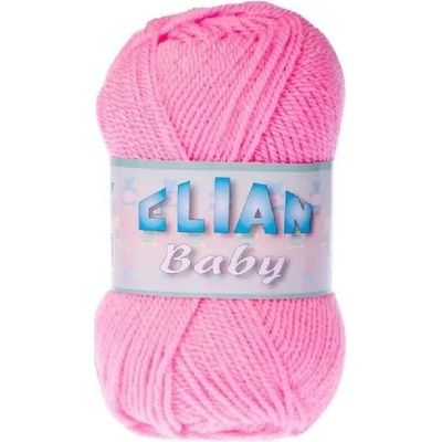 Pletací příze Elian Baby 12382 - růžová