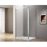 SAPHO Ugga - Душ кабина 140x90 см, прозрачно стъкло/хром ATS140-02 (ATS140-02)