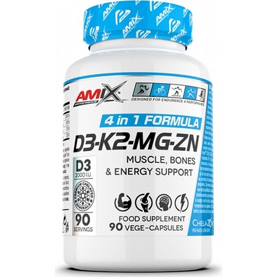 Amix D3-K2-MG-ZN 90 vegetariánskych kapsúl