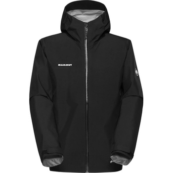 Mammut Мъжко водоустойчиво яке Mammut Crater Light Hardshell Hooded Jacket Waterproof jacket - Black (002-3342-0111)