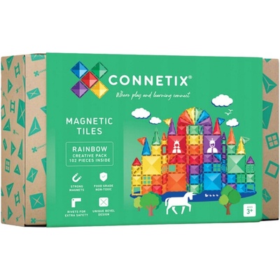 Connetix guličková dráha Kreatívna 102 ks