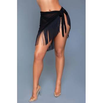 Vania Wrap Skirt Black Be Wicked Swimwear