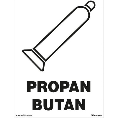 Samolepka Propan butan