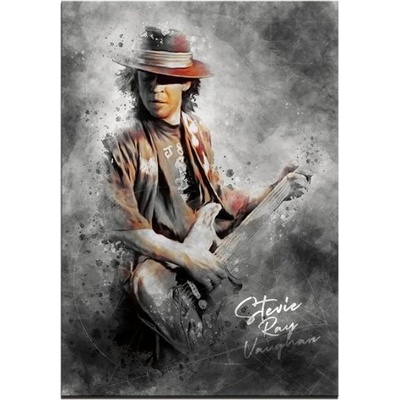 1 dílné obrazy - Stevie Ray Vaughan Velikost 50 X 70cm
