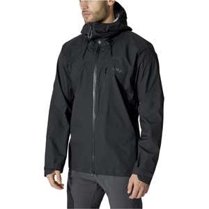 Rab Мъжко водоустойчиво яке Rab Firewall Alpine Jacket Waterproof jacket - Black - размер XXL (002-3520-0115)