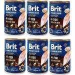 Brit Premium by Nature Риба с рибена кожа 6x400г