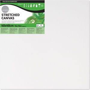 Daler Rowney Платно Simply Stretched Canvas Medium Grain Simply White 40 x 40 cm 1 бр (514084040)