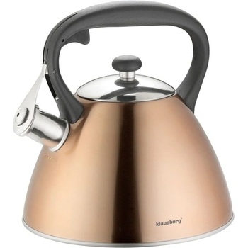 Image 1 of Klausberg Чайник Klausberg KB 7209, 3 литра, неръждаема стомана, подходящ за индукционни котлони, бронзов (KB 7209)