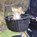 Ostatné potreby na cestovanie so psom Trixie Prútený košík na bicykel 50 x 41 x 35 cm