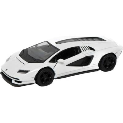 Kinsmart Метална количка Kinsmart - Lamborghini Countach LPI 800-4, 1: 36, бяла (62129)
