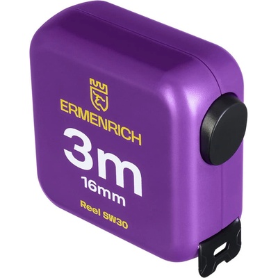 Levenhuk Ролетка Ermenrich Reel SW30, 3m, едностранна, самозаключваща се, магнитна кука (Reel SW30)