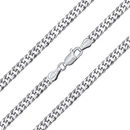 SILVEGO Strieborná retiazka rombo 4mm TTT2ROMB4