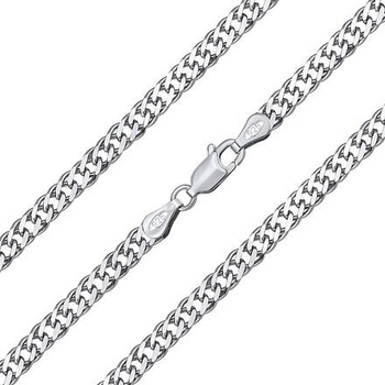 SILVEGO Strieborná retiazka rombo 4mm TTT2ROMB4