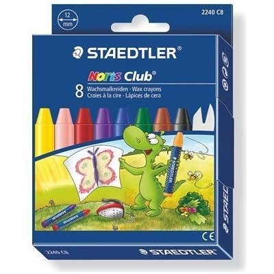 STAEDTLER Voskovky "Noris Club" 8 barev průměr 12 mm