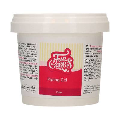 FunCakes Clear Piping Gel - lepící gel 350 g