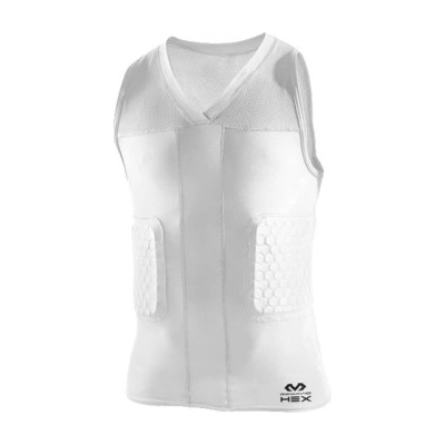 McDavid Hex Tank Shirt 7962R kompresní tílko s chrániči – Zboží Mobilmania