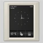 ELKO EP RF Touch-W Сензорно устройство за управление Алуминий Перлен-металик Слонова кост (RFTW-AAL-BPE-CIV)