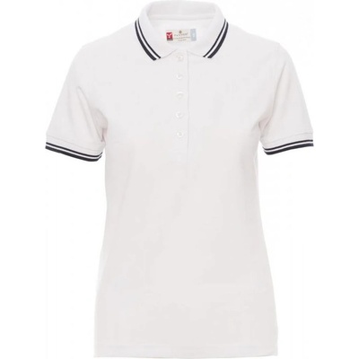 PAYPER skipper lady 001027-0021 / Поло тениска с къс ръкав - бяло/тъмносиньо s (001027002100002s)
