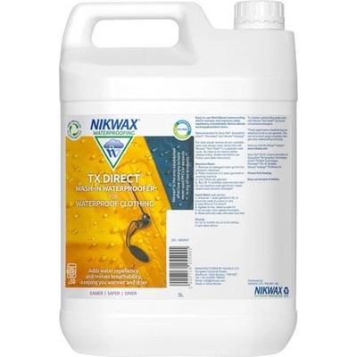 Nikwax prací prostriedok na nepremokavé oblečenie TX Direct Wash-In 5l