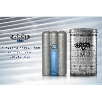 Cuba Parfum Prestige Platinum toaletná voda pánska 90 ml